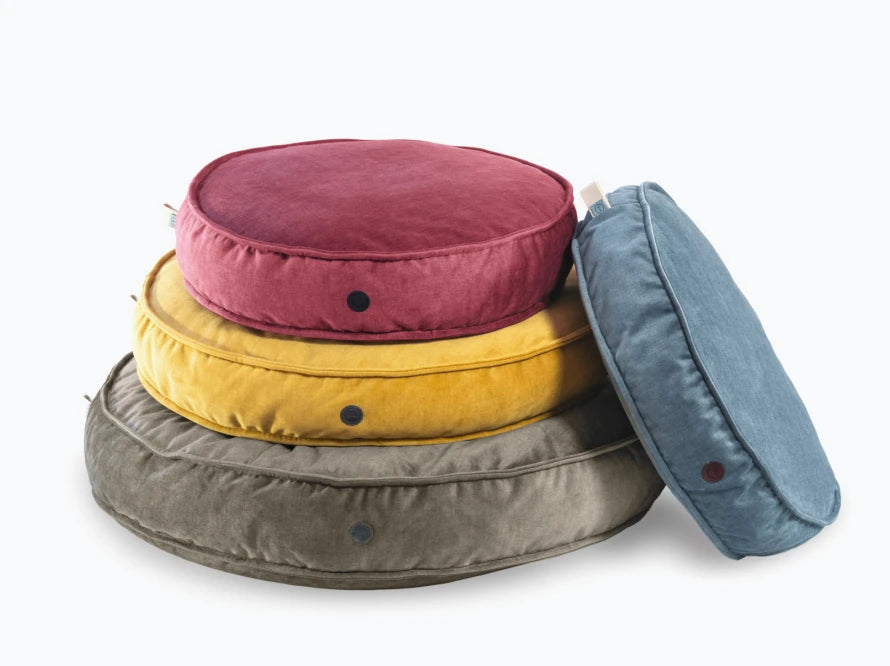 Velour covers for Island cushions