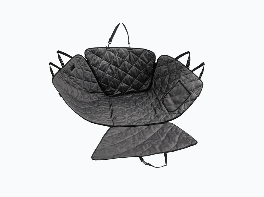 Car Dog Hammock Saver Gray for two seats