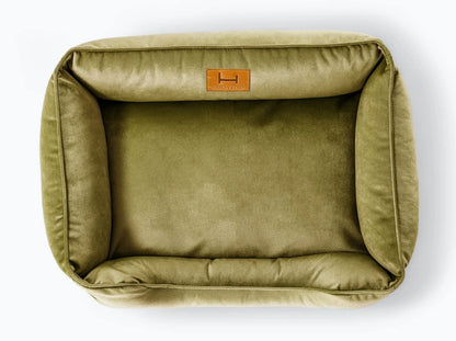 Dog Bed Dreamer Velour Graphite