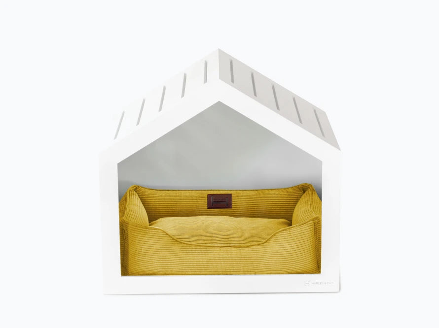 Shelter Weiß Velvet#Gelb