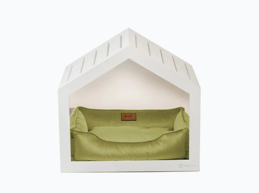 Shelter Weiß Velour#Olive