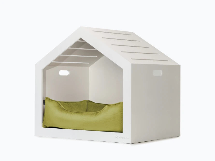 Shelter Weiß Velour#Olive