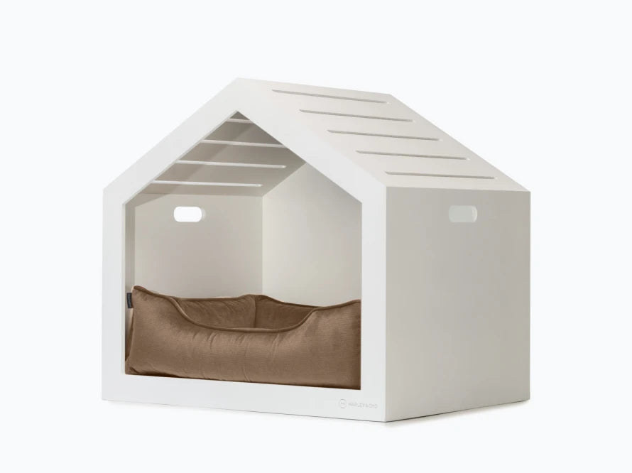 Shelter Weiß Velour#Beige