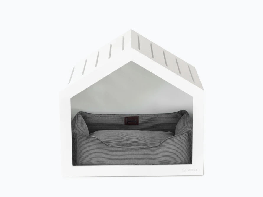 Shelter Weiß Velvet#Grau