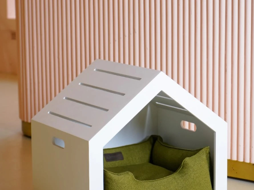 Shelter Weiß Strukturgewebe#Olive