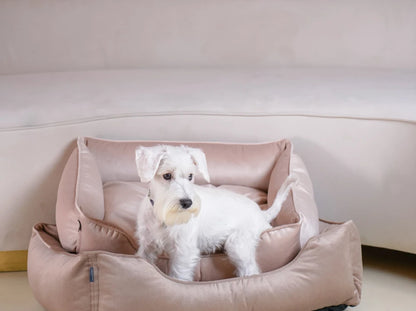 Dog Bed Dreamer Velour Graphite