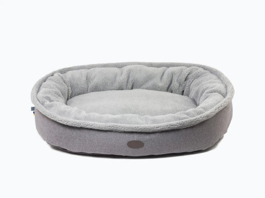 Oval Dog Bed Donut Fur