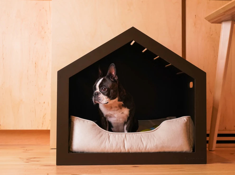 Shelter Braun Velour#Pudra