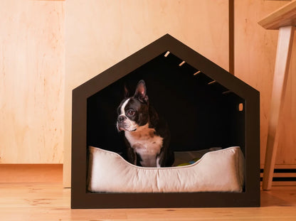 Shelter Braun Velour#Pudra