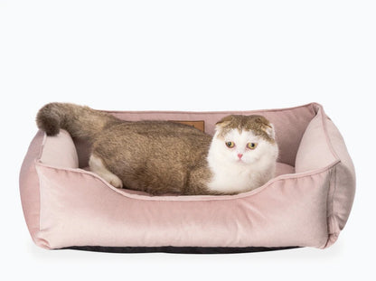 Dog Bed Dreamer Velour Wine