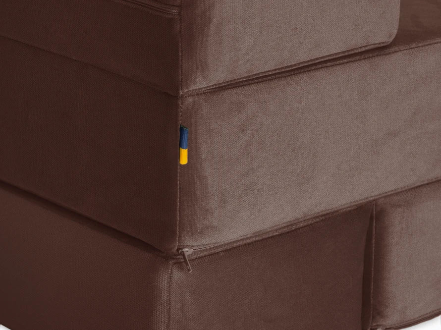 TETRIS  Velour Double#Braun