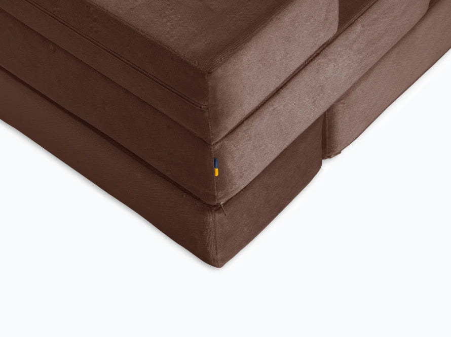 TETRIS  Velour Double#Braun