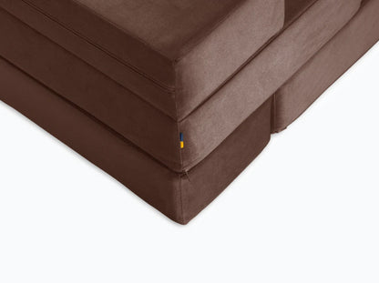 TETRIS  Velour Double#Braun