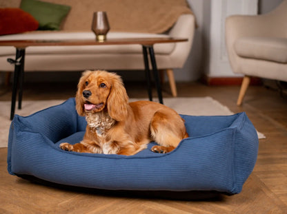 DOG BED DREAMER VELVET Yellow