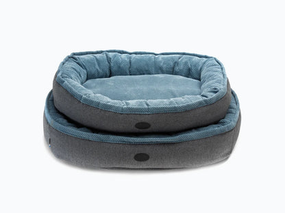 Oval Dog Bed Donut Ocean