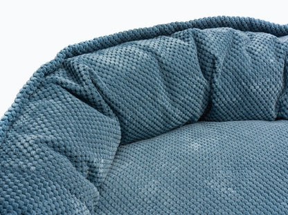 Oval Dog Bed Donut Ocean