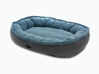 Oval Dog Bed Donut Ocean