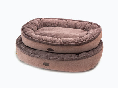 Oval Dog Bed Donut Ocean