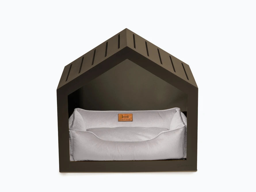 Shelter Braun Velour#Grau