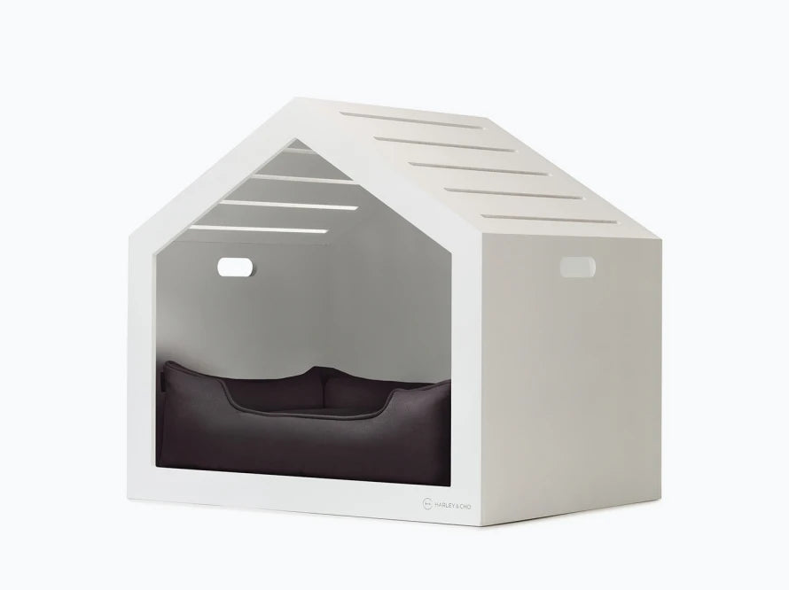 Shelter Weiß Strukturgewebe#Grau