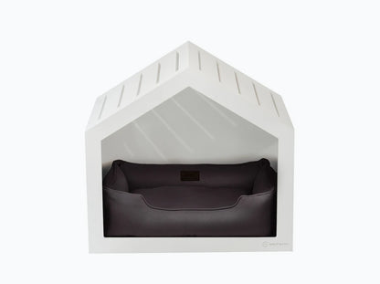 Shelter Weiß Strukturgewebe#Grau