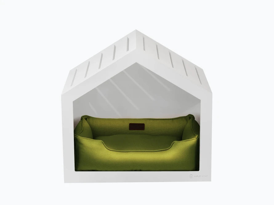 Shelter Weiß Strukturgewebe#Olive