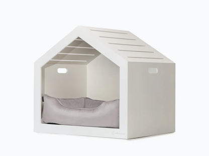 Shelter Weiß Velour#Grau