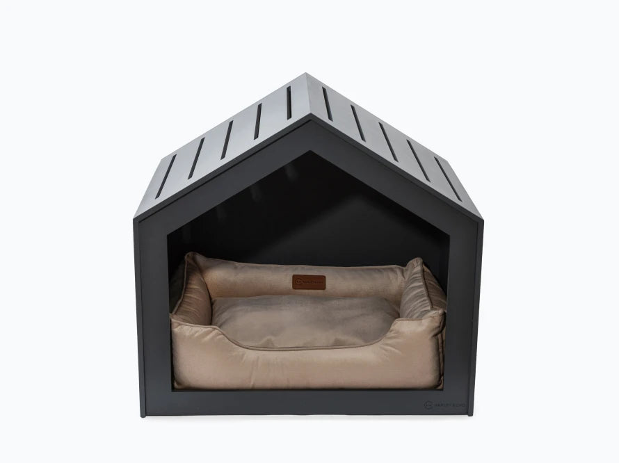 Shelter Grau Velour#Beige