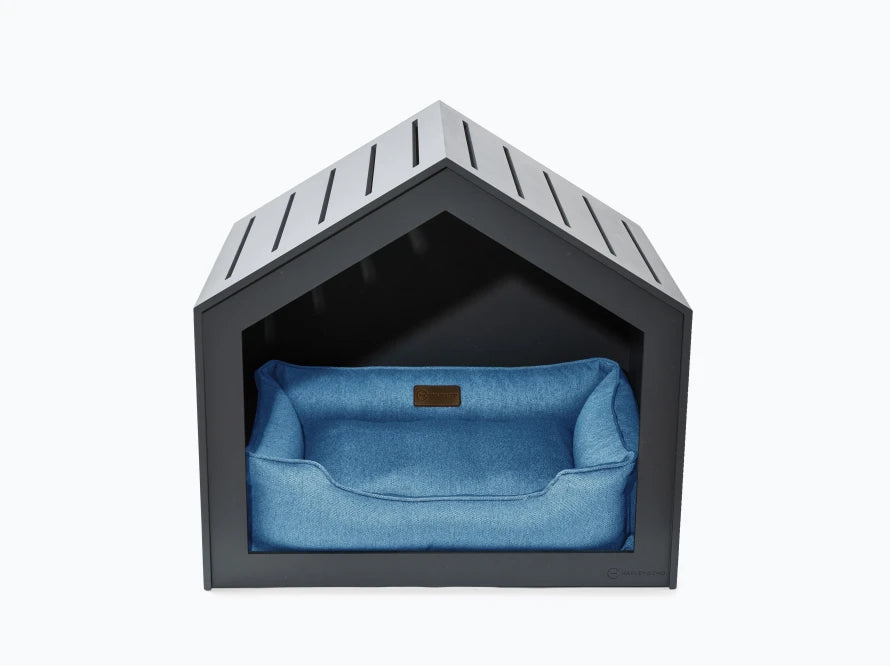 Shelter Grau Strukturgewebe#Blau