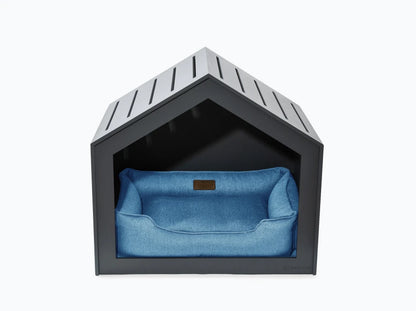 Shelter Grau Strukturgewebe#Blau