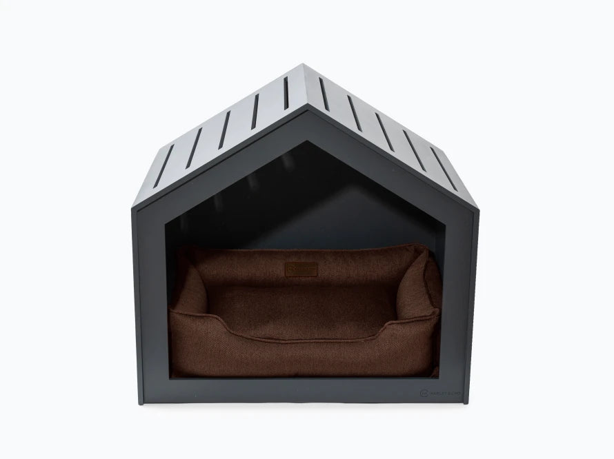 Shelter Grau Strukturgewebe#Braun