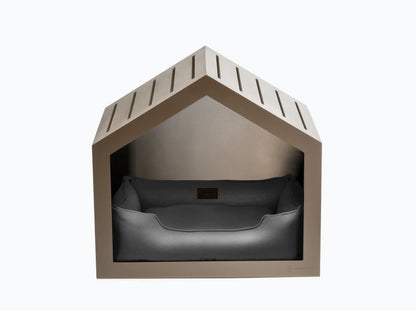 Shelter Braun Strukturgewebe#Grau