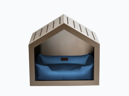 Shelter Braun Strukturgewebe#Blau