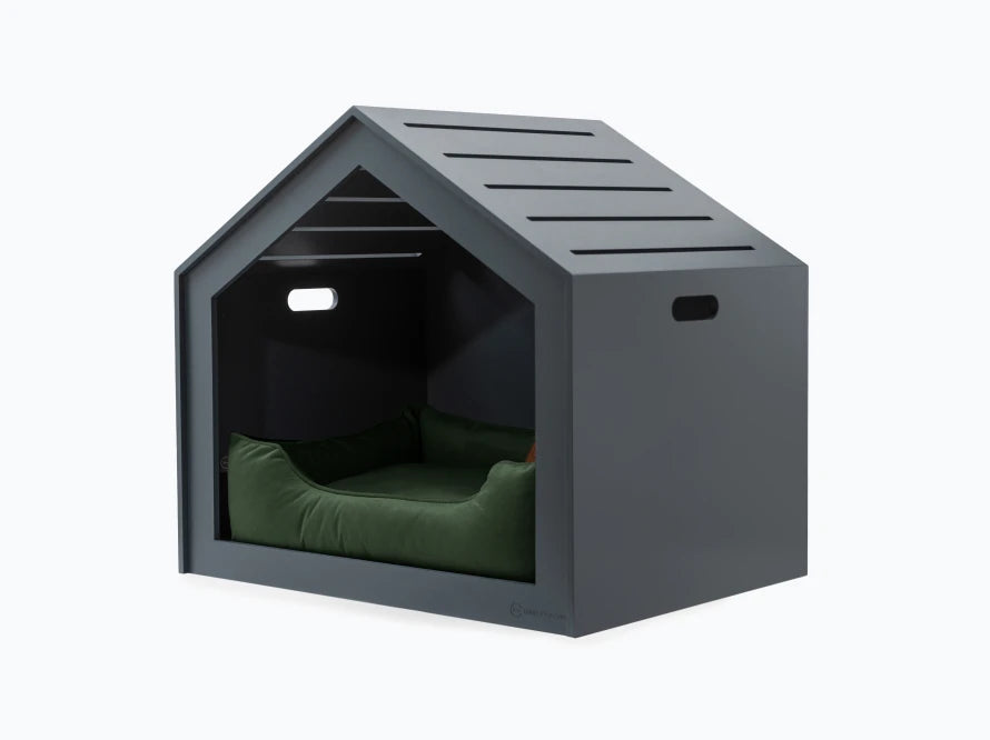 Shelter Grau Velour#Grün