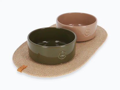 Bowl mat jute