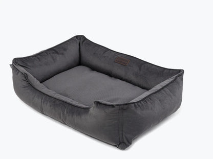 Dog Bed Dreamer Velour Graphite