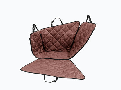 Car Dog Hammock Saver Brown for two seats