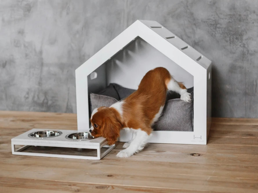 Shelter Weiß Strukturgewebe#Grau