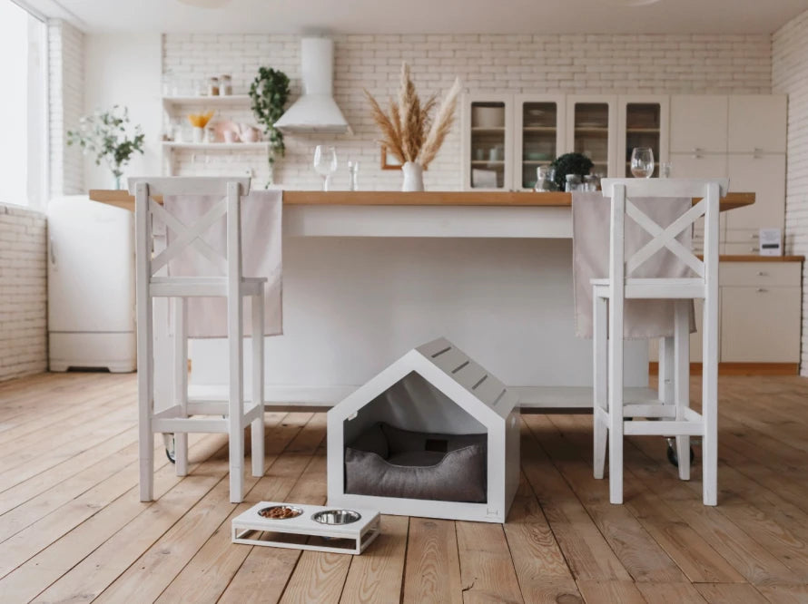 Shelter Weiß Strukturgewebe#Grau