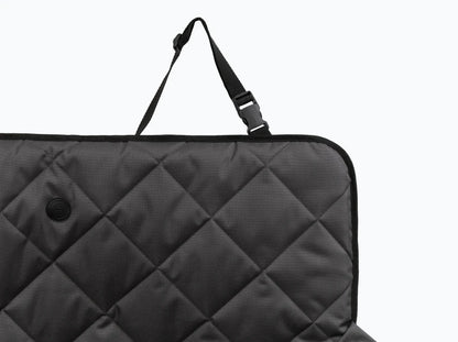 BUGGY MOKKO Car seat for dogs made of faux leather and furniture velour for miniature and small dogs / Dog carrier bag / Waterproof / Premium