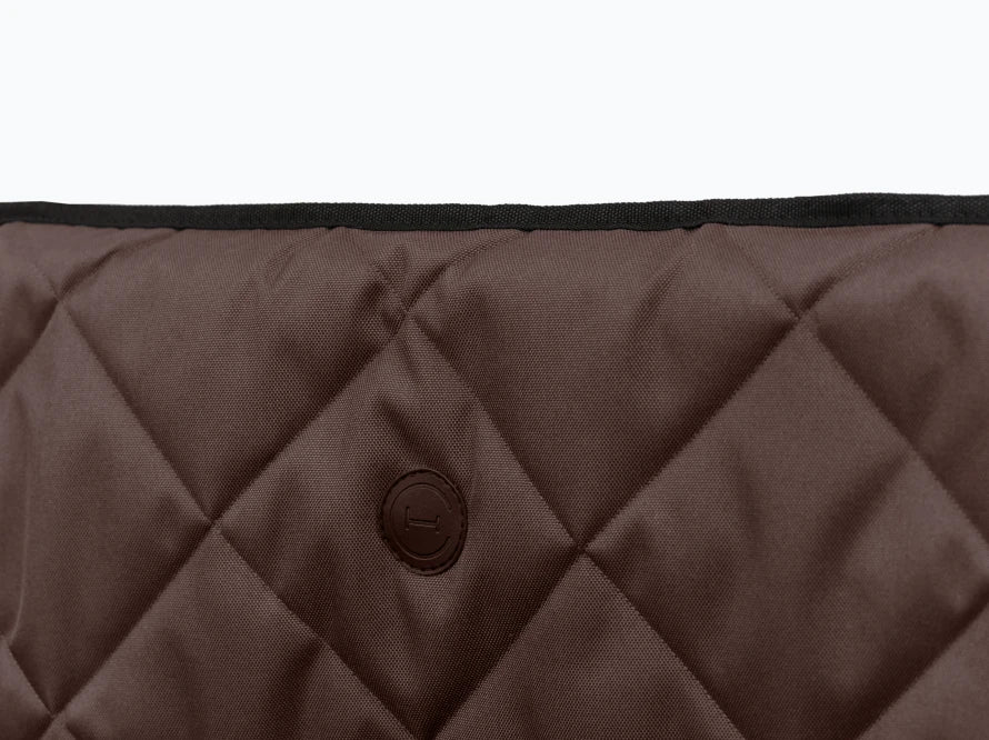 BUGGY MOKKO Car seat for dogs made of faux leather and furniture velour for miniature and small dogs / Dog carrier bag / Waterproof / Premium
