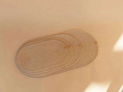 Bowl mat jute