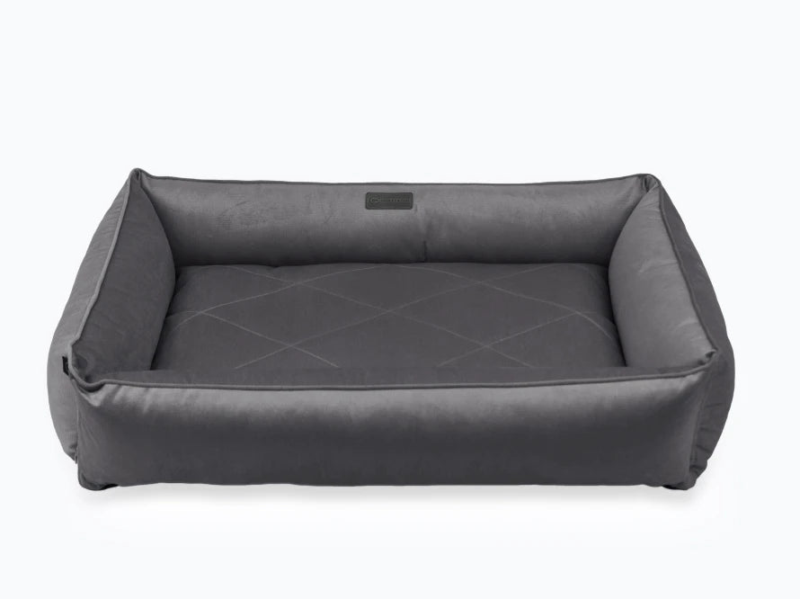 SOFA Velour Hundebett#Graphite