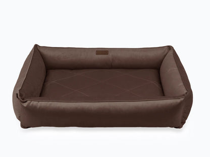SOFA Velour Hundebett#Braun