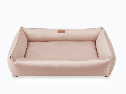 SOFA Velour Hundebett#Pudra