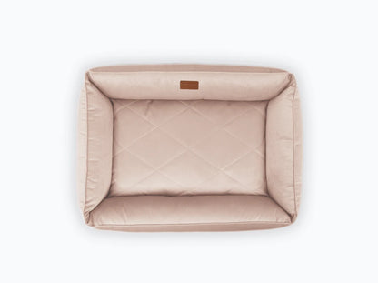 SOFA Velour Hundebett#Pudra