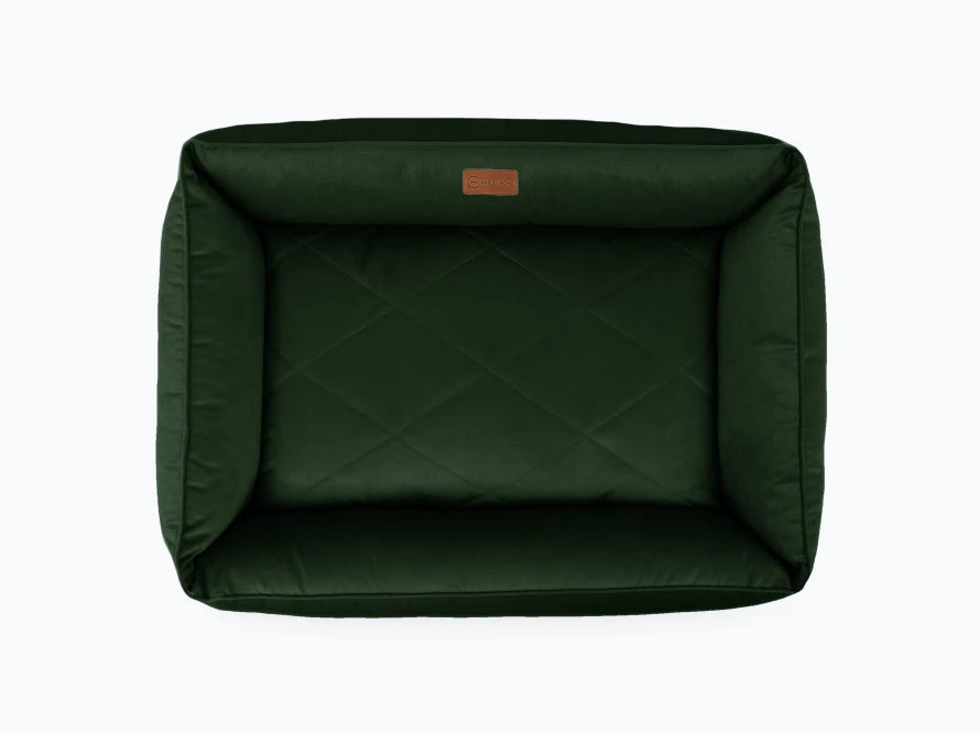 SOFA Velour Hundebett#Grün