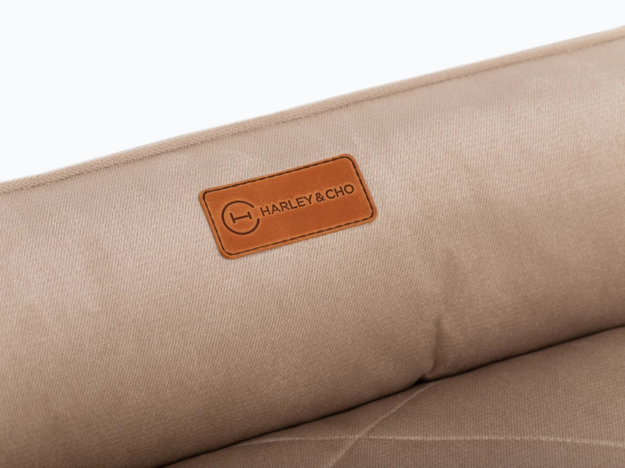 SOFA Velour Hundebett#Beige