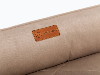 SOFA Velour Hundebett#Beige