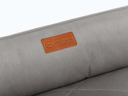 SOFA Velour Hundebett#Grau